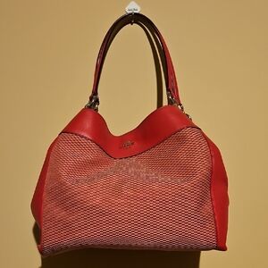 Coach Vibrant Pink Shoulder Bag